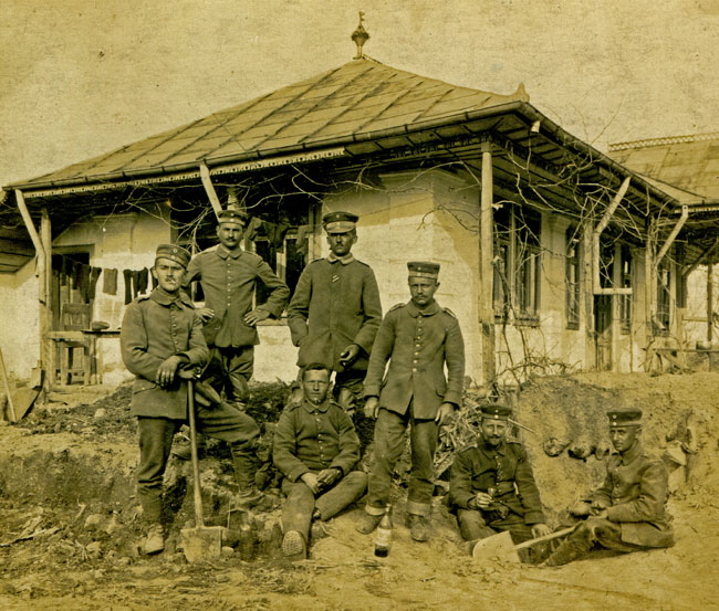 Working party of IR 182 in Romania, circa 1917