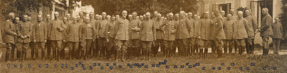 The King of Saxony's visit to the 241.ID at Chorostkow on 6th September 1917.