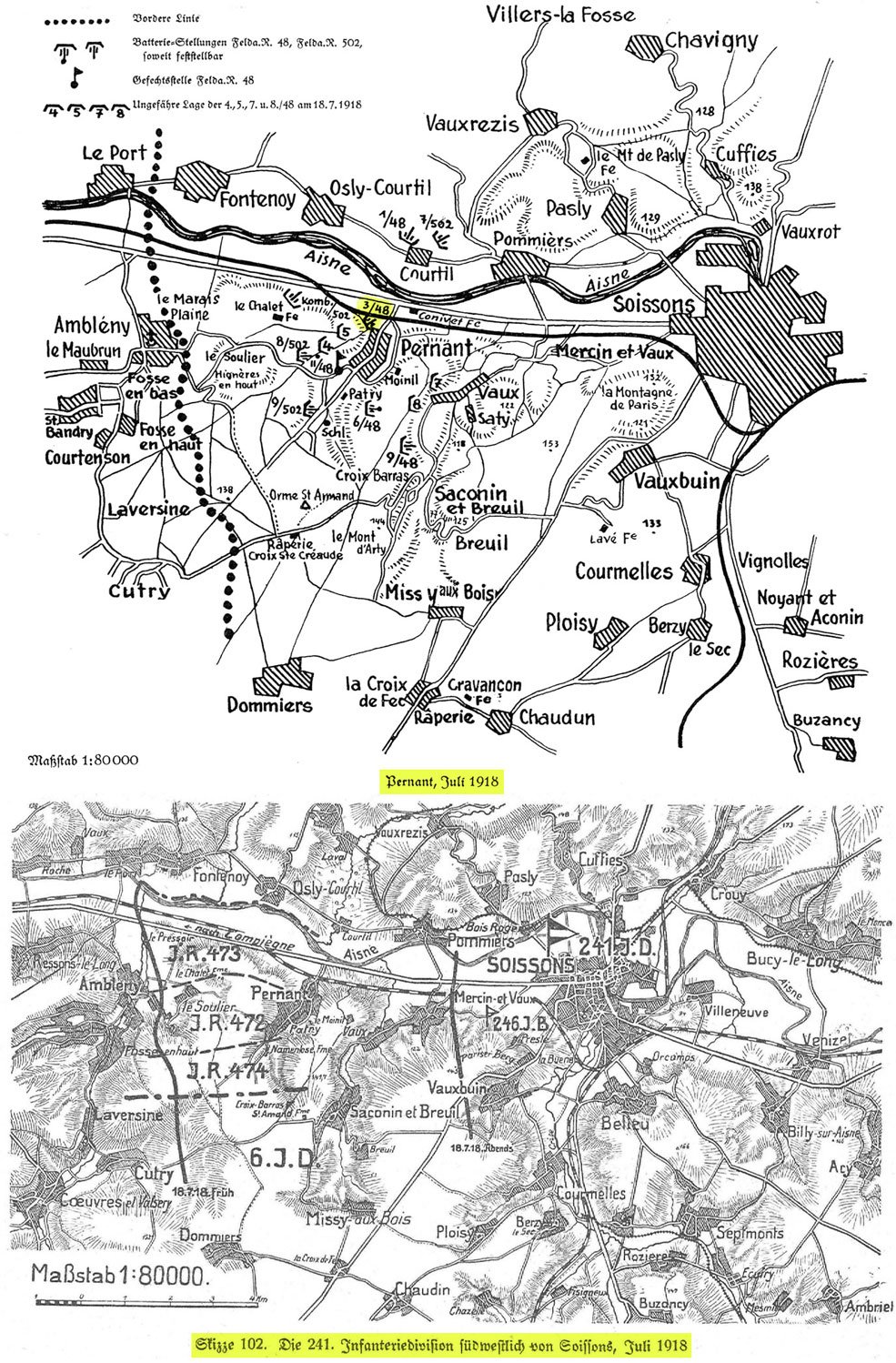 FAR 48 and 241.ID in July 1918.
