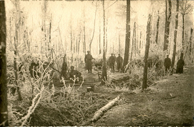 Immediate reserve position near the radio station of Divisions-Funker-Abteilung 14 in Houthulst Forest