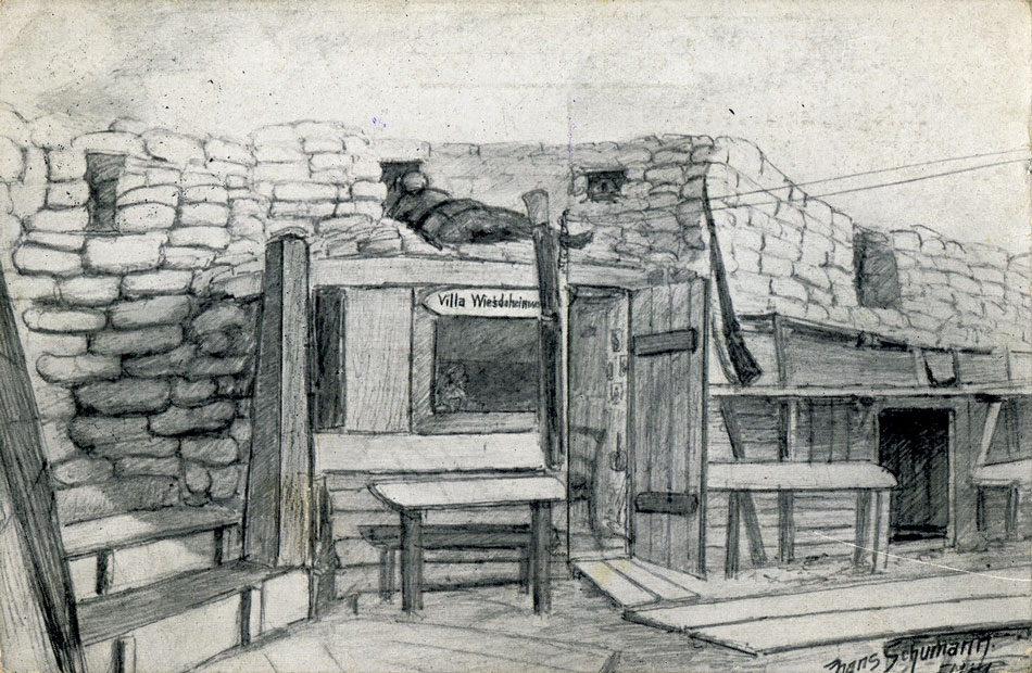 Front-line position of IR 181